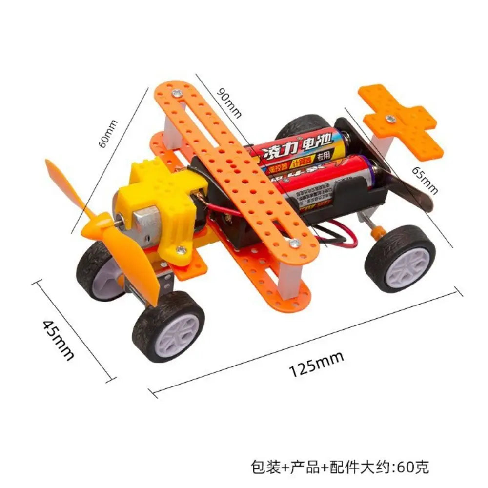 Toys for children robot science Creative Inventions Motor Ability Of Children Active Thinking DIY Electronic Kit Technology Toys